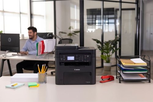 Canon - imageCLASS MF273dw Wireless Black-and-White All-In-One Laser Printer - Black