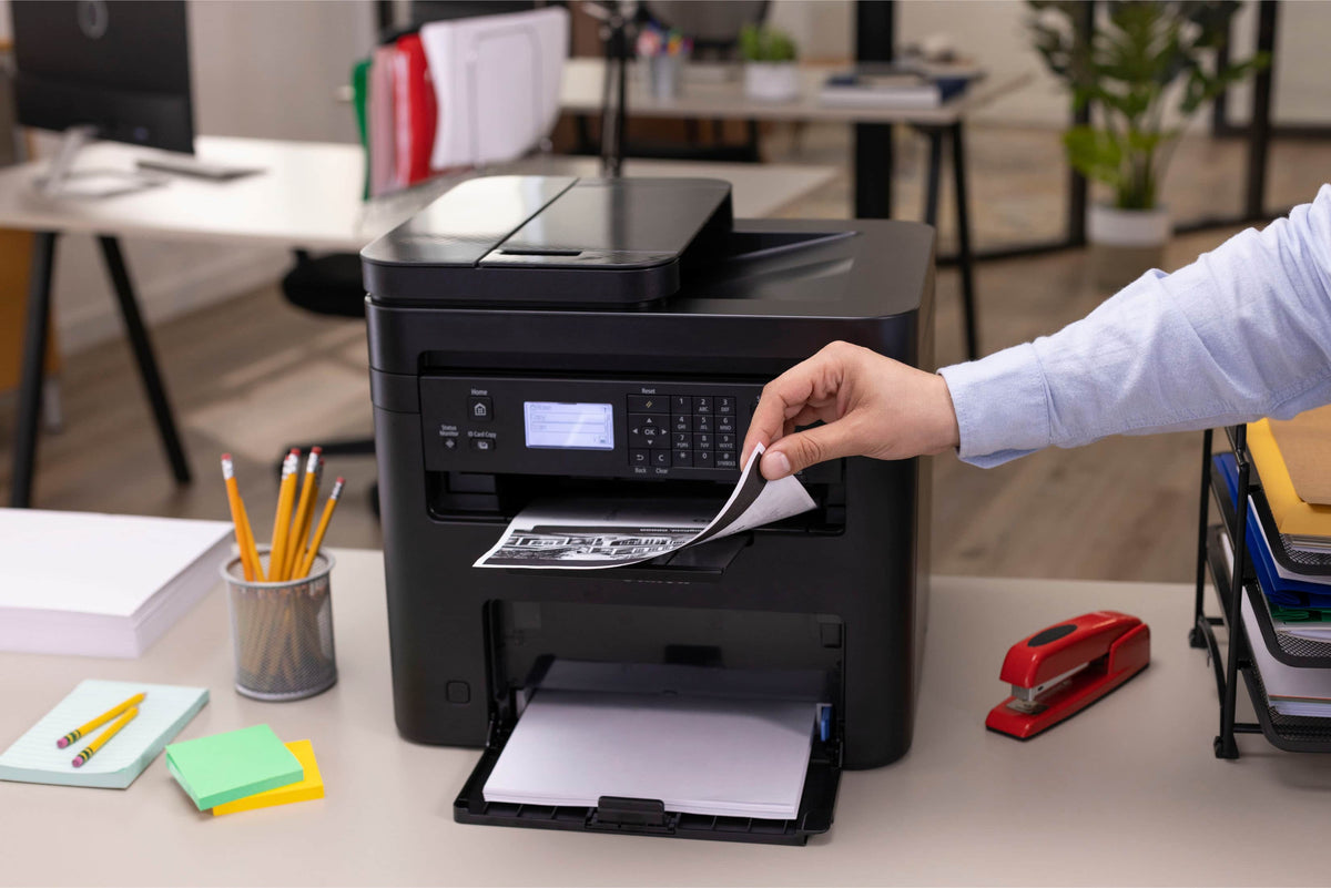 Canon - imageCLASS MF273dw Wireless Black-and-White All-In-One Laser Printer - Black