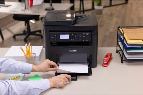 Canon - imageCLASS MF273dw Wireless Black-and-White All-In-One Laser Printer - Black