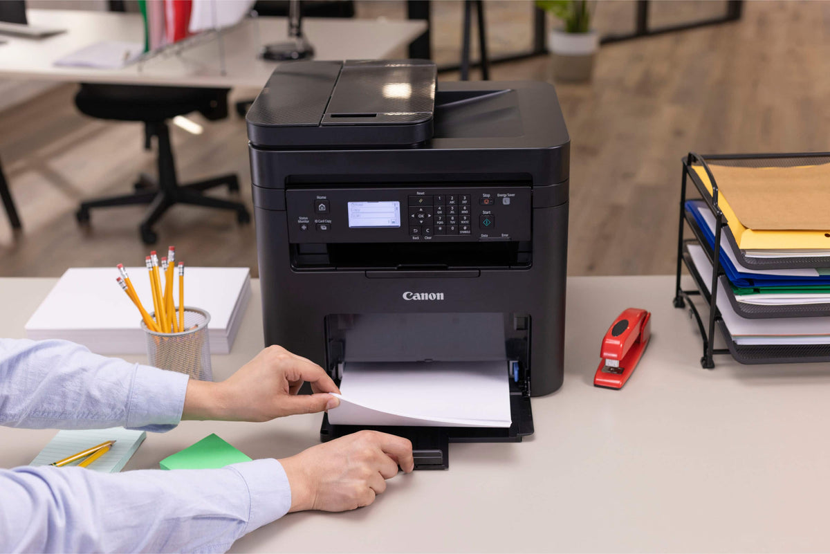 Canon - imageCLASS MF273dw Wireless Black-and-White All-In-One Laser Printer - Black