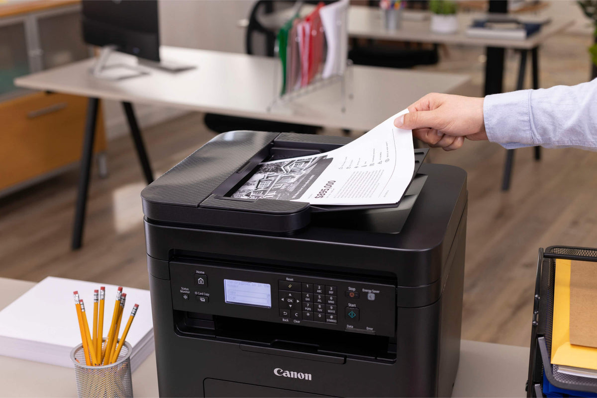 Canon - imageCLASS MF273dw Wireless Black-and-White All-In-One Laser Printer - Black