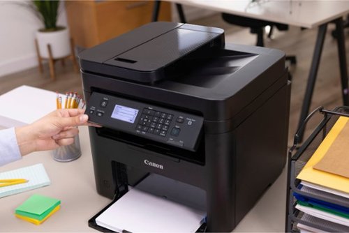 Canon - imageCLASS MF273dw Wireless Black-and-White All-In-One Laser Printer - Black