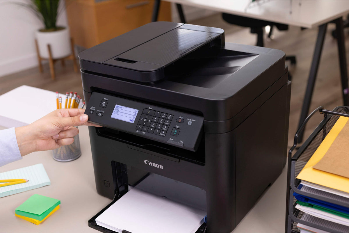 Canon - imageCLASS MF273dw Wireless Black-and-White All-In-One Laser Printer - Black