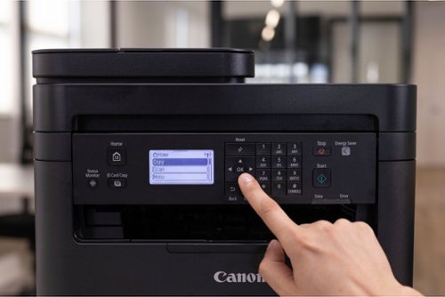 Canon - imageCLASS MF273dw Wireless Black-and-White All-In-One Laser Printer - Black
