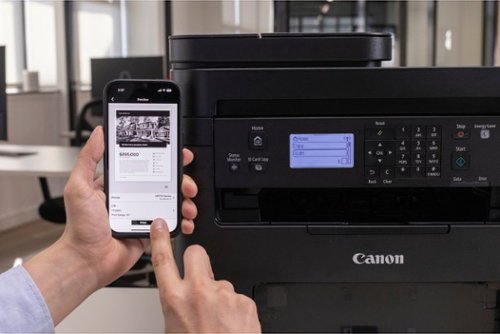 Canon - imageCLASS MF273dw Wireless Black-and-White All-In-One Laser Printer - Black