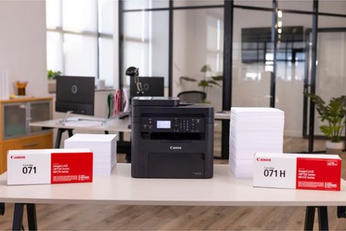 Canon - imageCLASS MF273dw Wireless Black-and-White All-In-One Laser Printer - Black