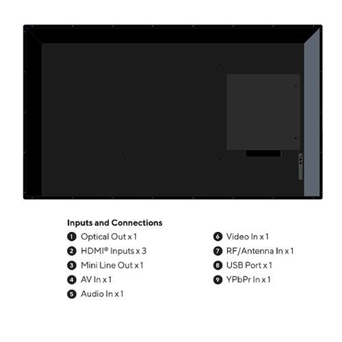 DuraPro - 55" Partial Sun Smart Series 4K UHD webOS Impact-Resistant IP55 Waterproof Smart Outdoor TV with Mount (2025)