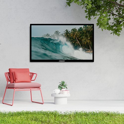 DuraPro - 55" Partial Sun Smart Series 4K UHD webOS Impact-Resistant IP55 Waterproof Smart Outdoor TV with Mount (2025)