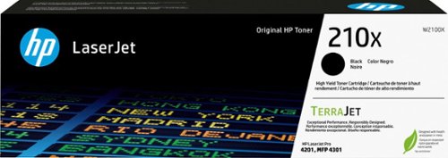 HP - 210X High-Yield Capacity Toner Cartridge - Black