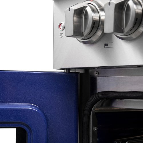 Forno Appliances - 36 in. Wide 6 Burner Capriasca 5.36 Cu. Ft. Freestanding Dual Fuel Range with French Doors and Convection Oven - Stainless Steel