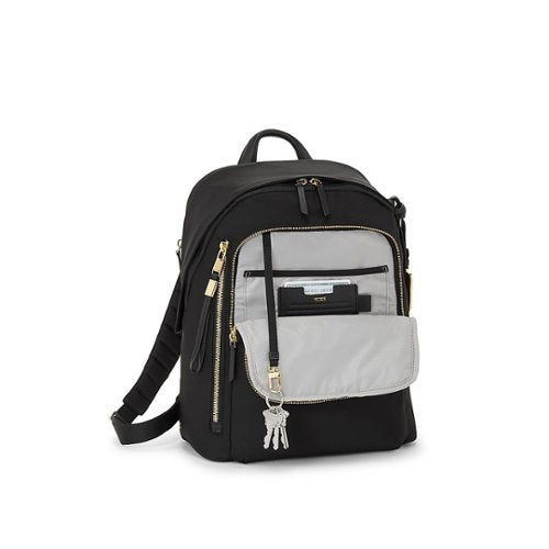 TUMI - Voyageur Halsey Backpack - Black/Gold
