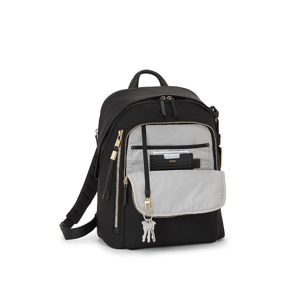 TUMI - Voyageur Halsey Backpack - Black/Gold
