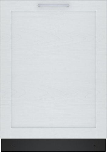Bosch - 300 Series 24" Top Control Smart Built-In Stainless Steel Tub Dishwasher with 3rd Rack and RackMatic, 46 dBA - Custom Panel Ready