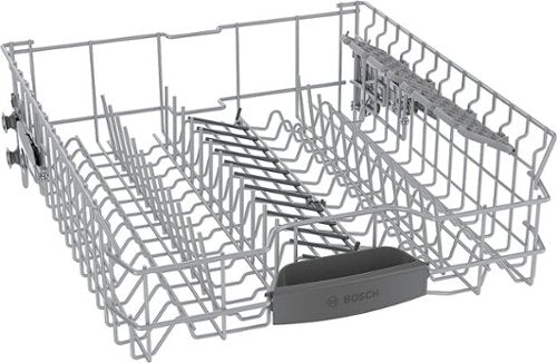 Bosch - 300 Series 24" Front Control Smart Built-In Stainless Steel Tub Dishwasher with 3rd Rack, 46dBA - Black
