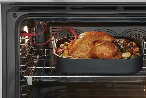 Frigidaire - Professional 36 in. Wide 6 burners 4.4 Cu. Ft. Slide-In Gas True Convection Range with Self-cleaning - Stainless Steel