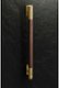 Short Statement Handle for 48" Monogram Pro Ranges - Brass