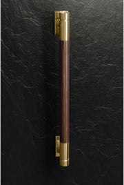 Short Statement Handle for 48" Monogram Pro Ranges - Brass