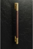 Short Statement Handle for 48" Monogram Pro Ranges - Brass