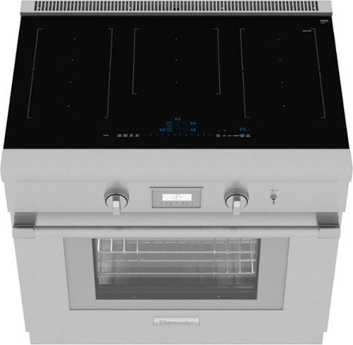 Thermador - Pro Harmony Liberty 36 in. Wide 4.9 Cu. Ft. Freestanding Electric Induction True Convection Range with 5 Elements - Stainless Steel