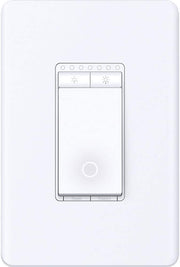 TP-Link - Tapo Smart Wi-Fi Light Dimmer Switch with Matter (1-Pack) - Replaces Most Traditional Switches - White