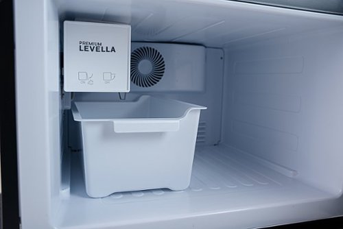 Premium Levella - 26 in. Wide 12.5 cu. ft. 2-Door Commercial Merchandiser Refrigerator Glass-Door Beverage Display Cooler with Freezer - Black