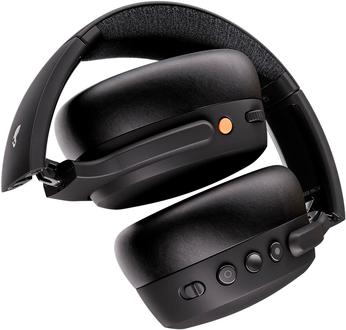 Skullcandy - Crusher ANC 2 Over-the-Ear Noise Canceling Wireless Bluetooth Headphones - Black