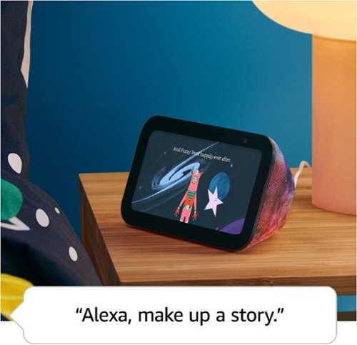 Amazon - Echo Show 5 Kids (3rd Generation) 5.5 inch Smart Display with Alexa - Galaxy