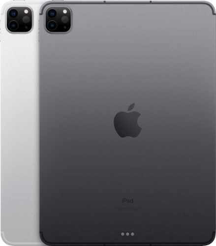 Apple - Geek Squad Certified Refurbished 11-Inch iPad Pro with Wi-Fi + Cellular - 128GB (Unlocked) - Space Gray