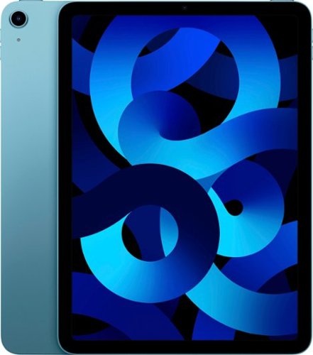 Apple - Geek Squad Certified Refurbished 10.9-Inch iPad Air - (5th Generation) with Wi-Fi - 256GB - Blue