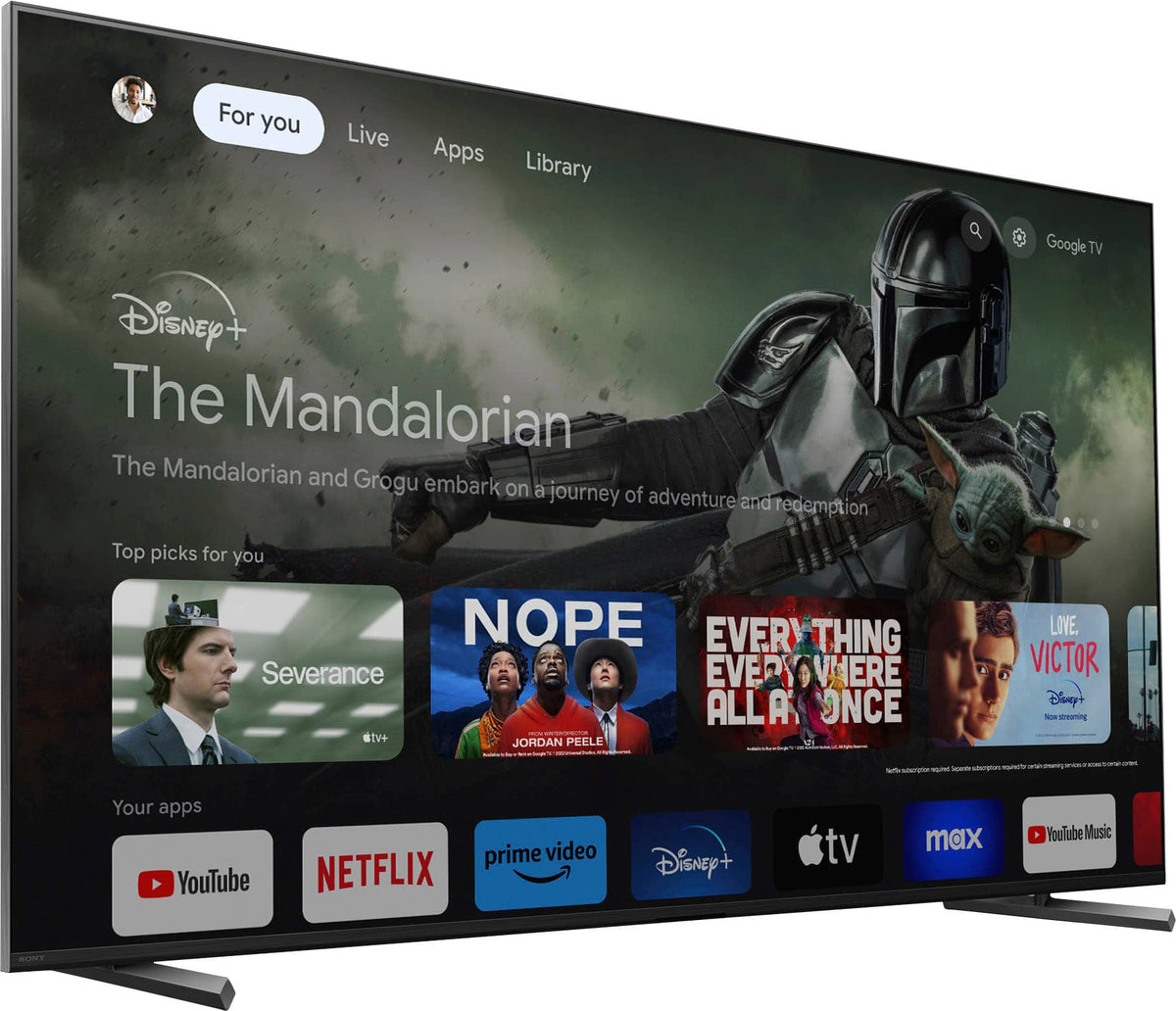 Sony - 65" Class BRAVIA XR X90L LED 4K UHD Smart Google TV (2023)