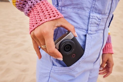 Canon - PowerShot V10 4K Video 20.9-Megapixel Digital Camera for Vloggers and Content Creators - Black