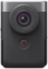Canon - PowerShot V10 4K Video 20.9-Megapixel Digital Camera for Vloggers and Content Creators - Silver
