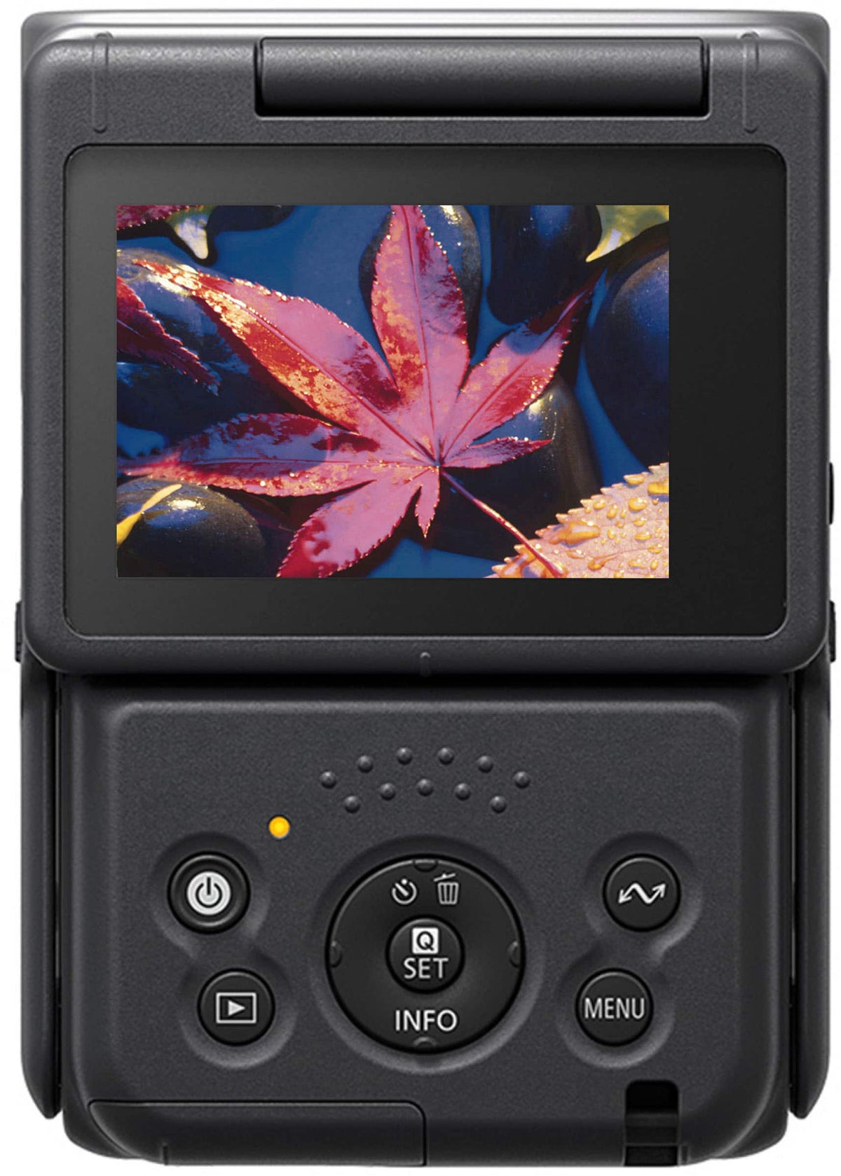Canon - PowerShot V10 4K Video 20.9-Megapixel Digital Camera for Vloggers and Content Creators - Silver