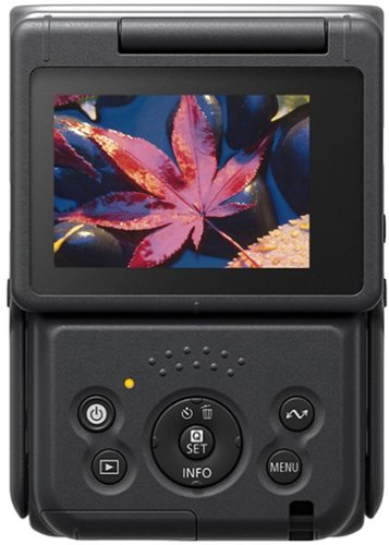 Canon - PowerShot V10 4K Video 20.9-Megapixel Digital Camera for Vloggers and Content Creators - Silver