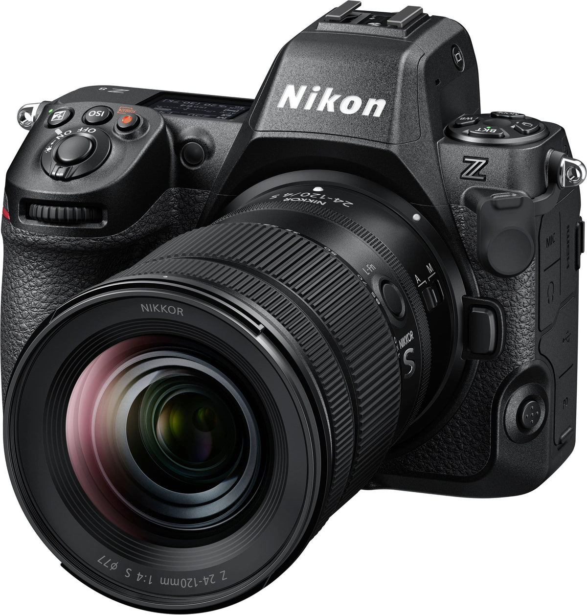Nikon - Z 8 8K Video Mirrorless Camera Body w/ NIKKOR Z 24-120mm f/4 S lens - Black