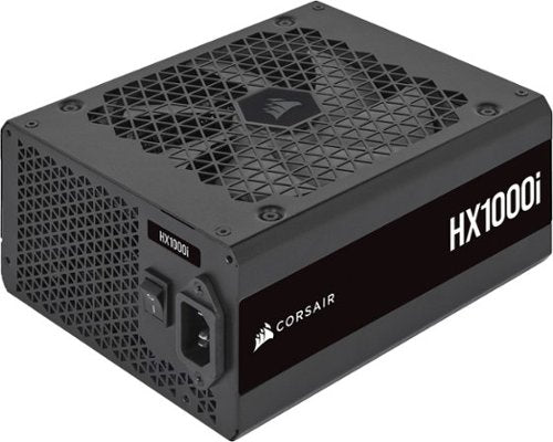 CORSAIR - HXi Series 1000W 80 Plus Cybenetics Platinum Fully Modular Ultra-Low Noise ATX Power Supply - Black