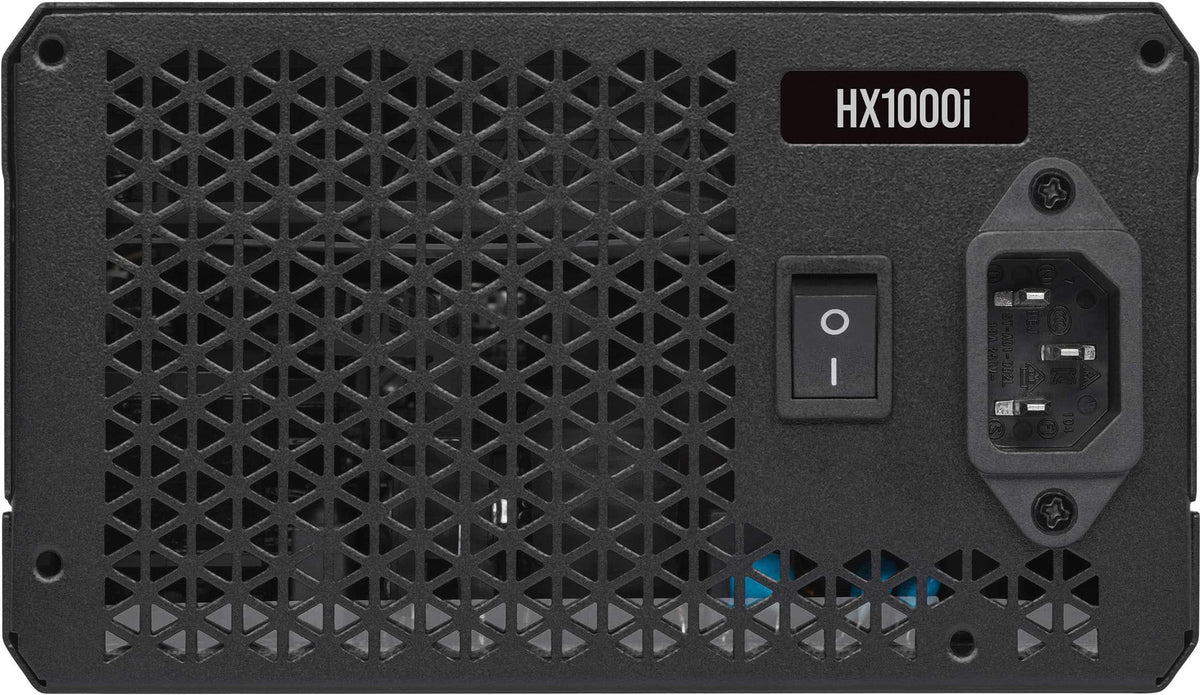CORSAIR - HXi Series 1000W 80 Plus Cybenetics Platinum Fully Modular Ultra-Low Noise ATX Power Supply - Black