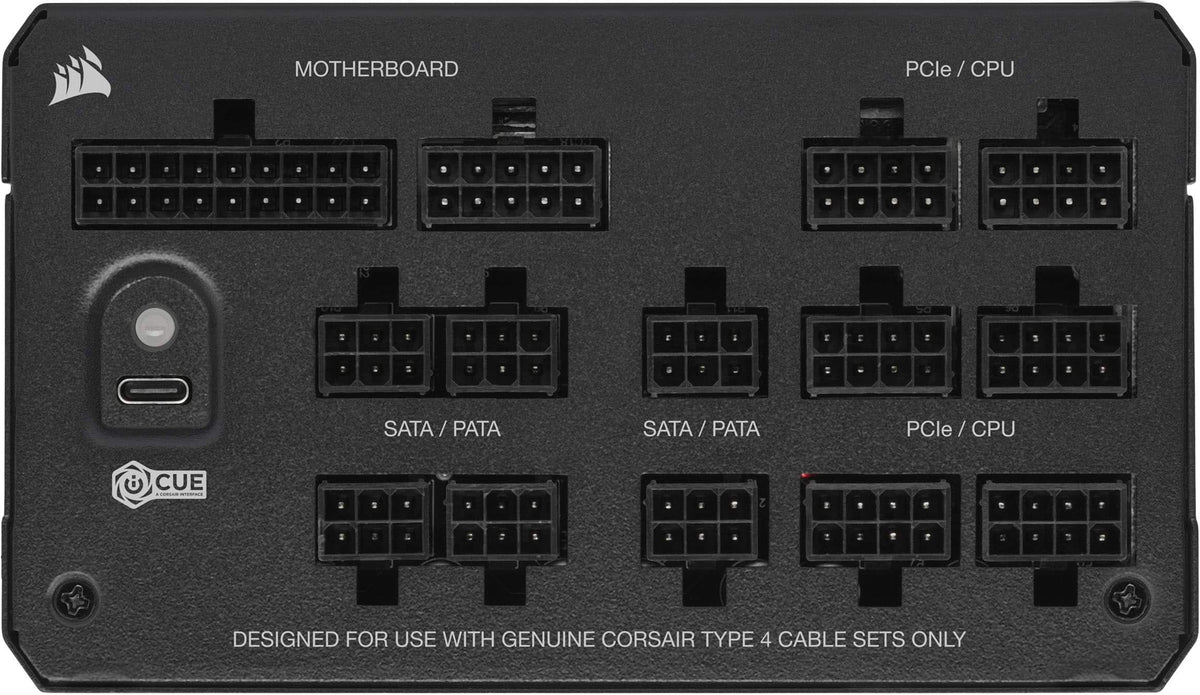 CORSAIR - HXi Series 1000W 80 Plus Cybenetics Platinum Fully Modular Ultra-Low Noise ATX Power Supply - Black