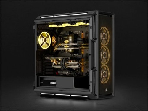 CORSAIR - HXi Series 1000W 80 Plus Cybenetics Platinum Fully Modular Ultra-Low Noise ATX Power Supply - Black