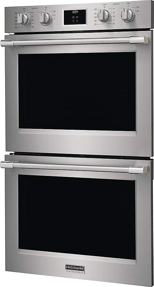 Frigidaire - Professional 30" Built-in Electric Double Wall Oven with Total Convection - Stainless Steel