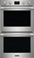 Frigidaire - Professional 30" Built-in Electric Double Wall Oven with Total Convection - Stainless Steel