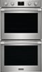 Frigidaire - Professional 30" Built-in Electric Double Wall Oven with Total Convection - Stainless Steel