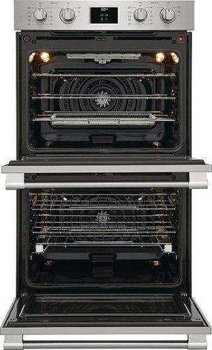 Frigidaire - Professional 30" Built-in Electric Double Wall Oven with Total Convection - Stainless Steel