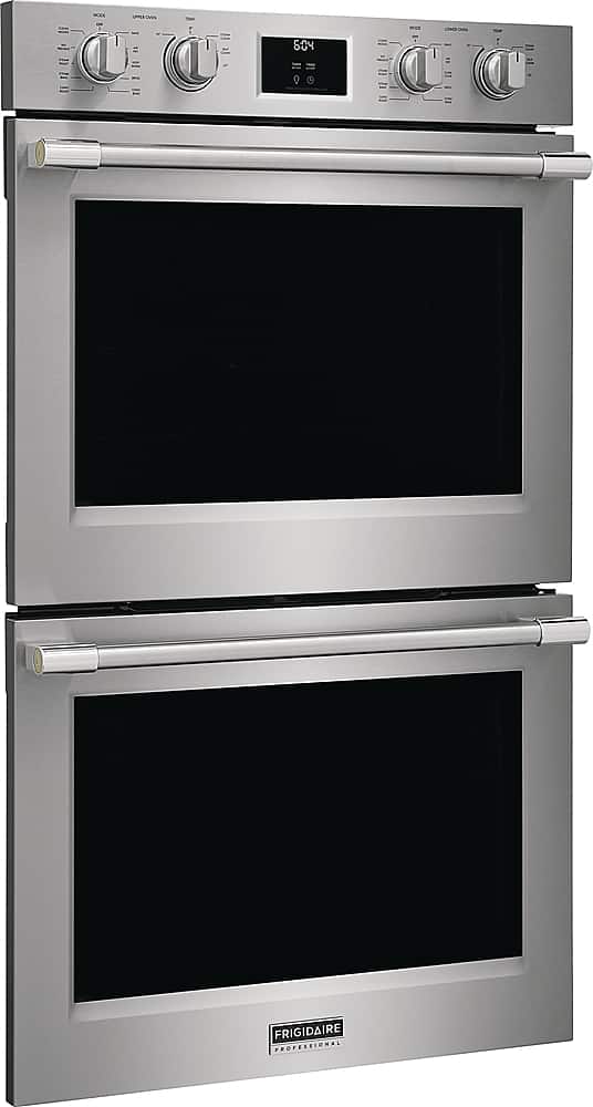 Frigidaire - Professional 30" Built-in Electric Double Wall Oven with Total Convection - Stainless Steel