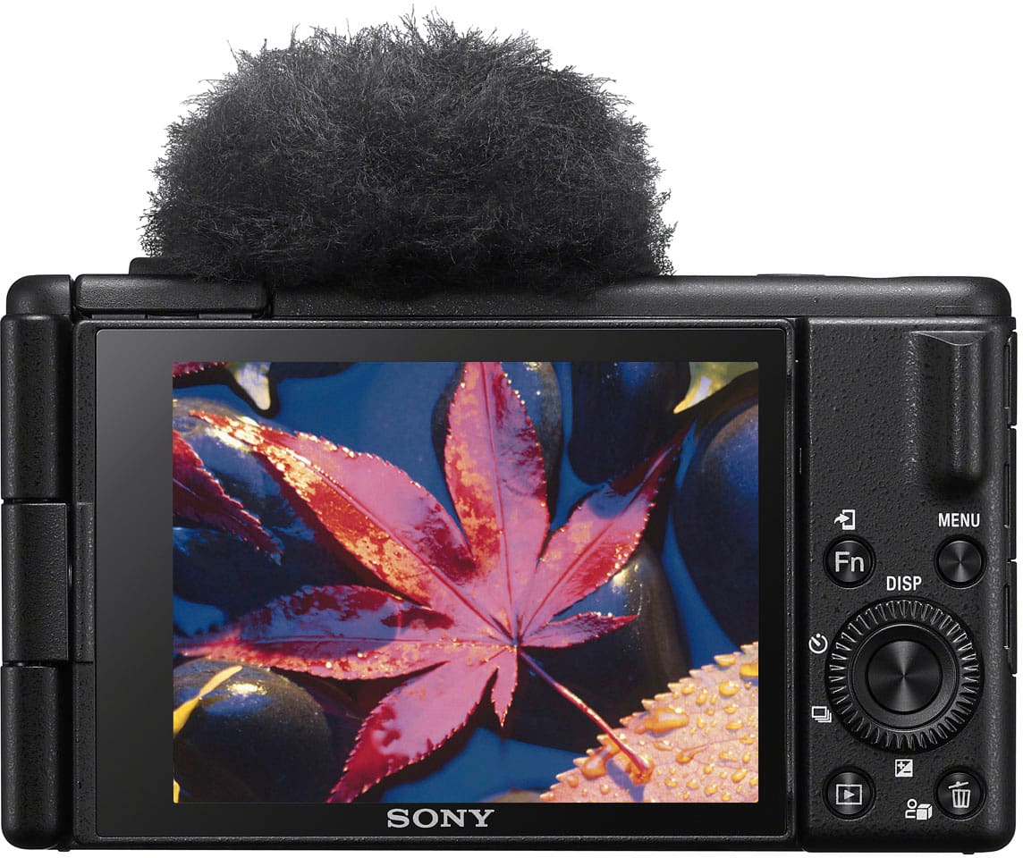 Sony - ZV1 II 20.1-Megapixel Digital Camera for Content Creators and Vloggers - Black