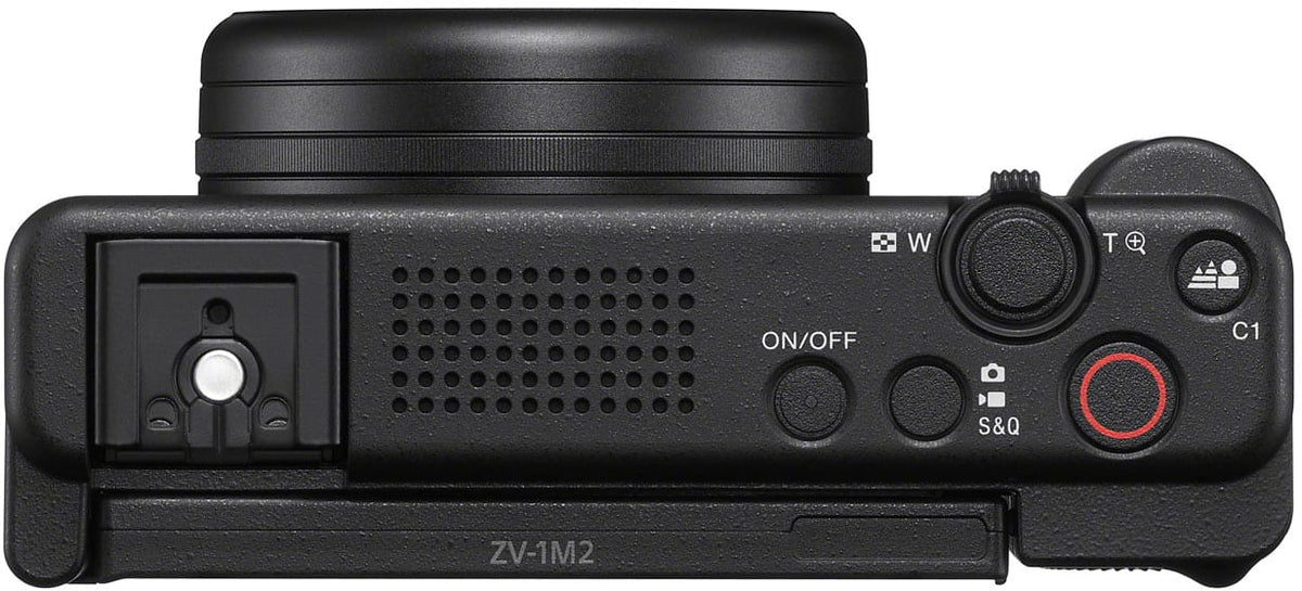 Sony - ZV1 II 20.1-Megapixel Digital Camera for Content Creators and Vloggers - Black