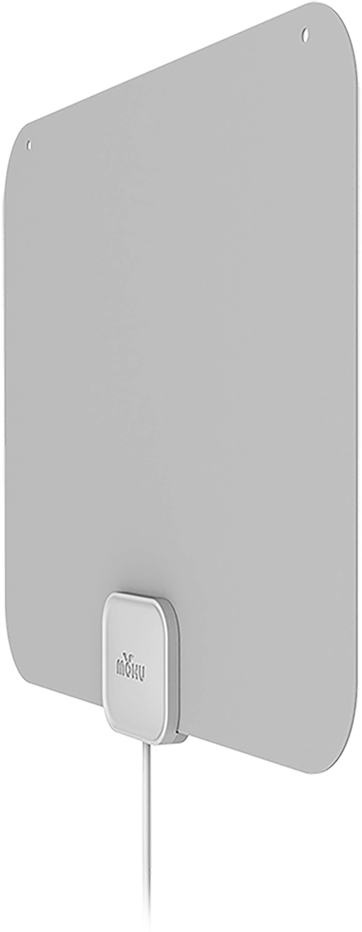 Mohu - Leaf Amplified Indoor HDTV Antenna, 60-mile Range - Gray