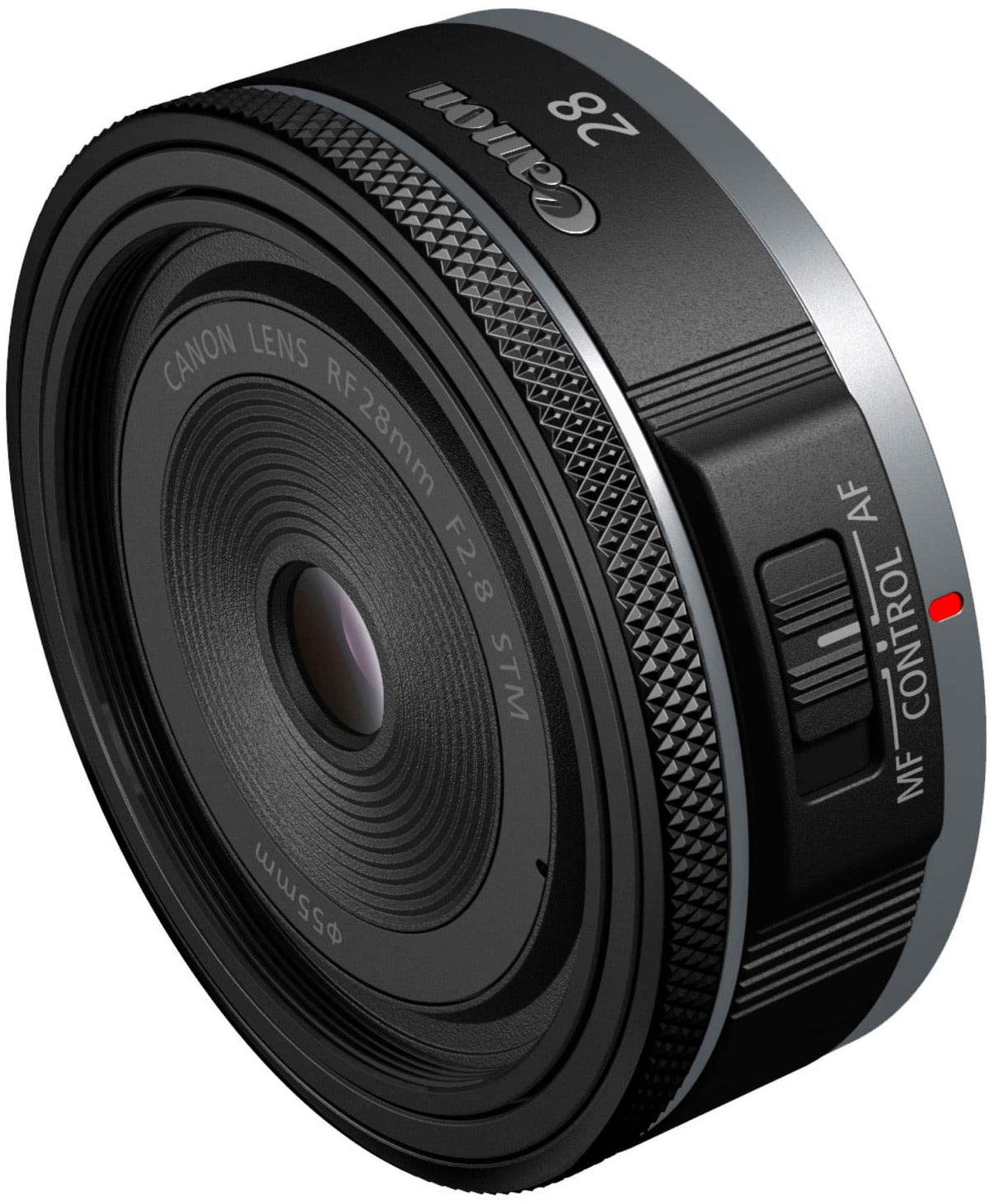 Canon - RF28mm F2.8 STM Wide-Angle Prime Lens for EOS R-Series Cameras - Black