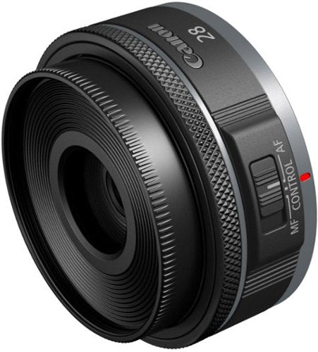 Canon - RF28mm F2.8 STM Wide-Angle Prime Lens for EOS R-Series Cameras - Black