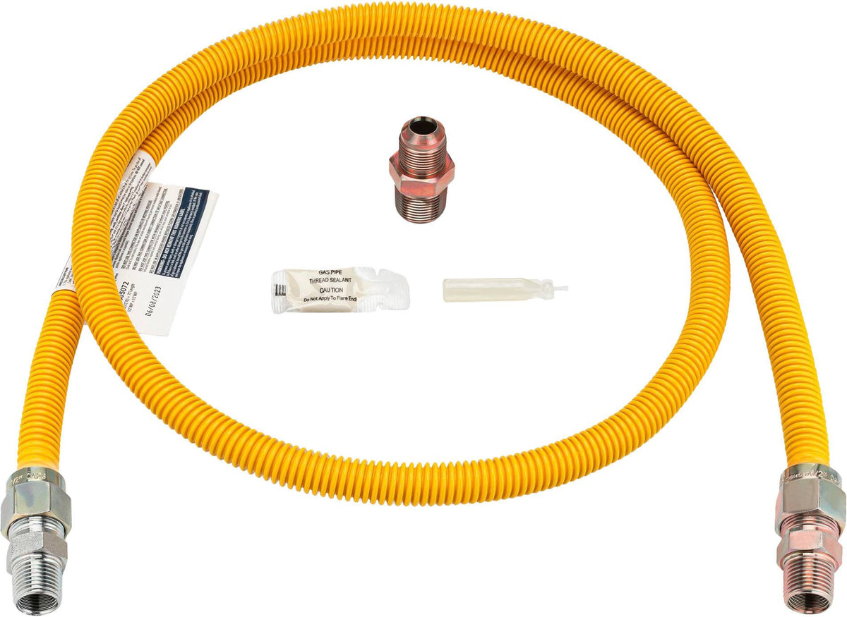 Smart Choice - 6’ X 5/8” Gas Connector Kit